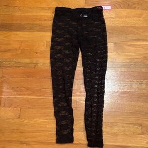 Xhilaration Black Lace Leggings